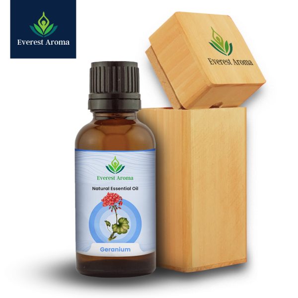 Geranium Essential Oil (Pelargonium graveolens) | Everest Aroma | 100% Natural Oil